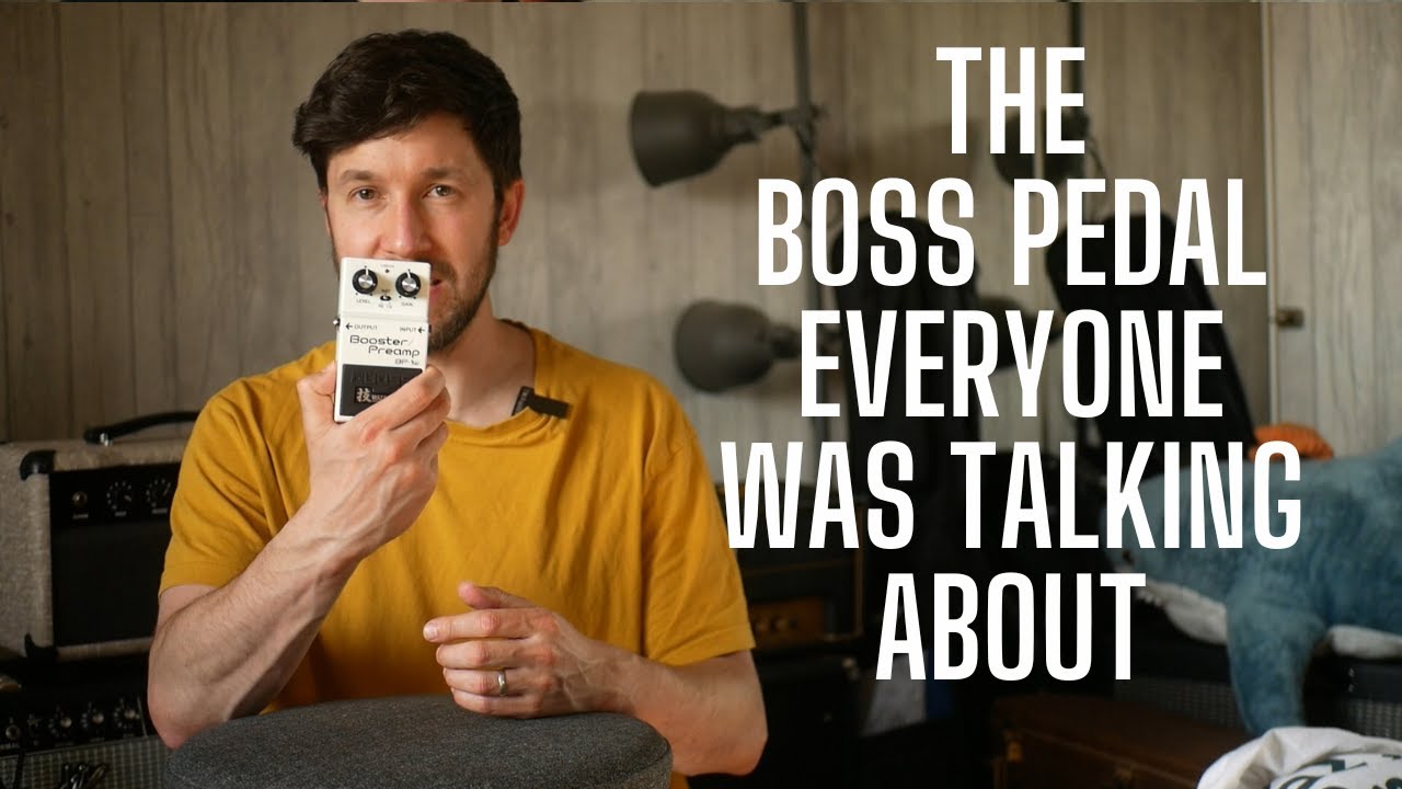 The Boss Pedal EVERYONE Was Talking About - Boss Waza BP Booster Preamp