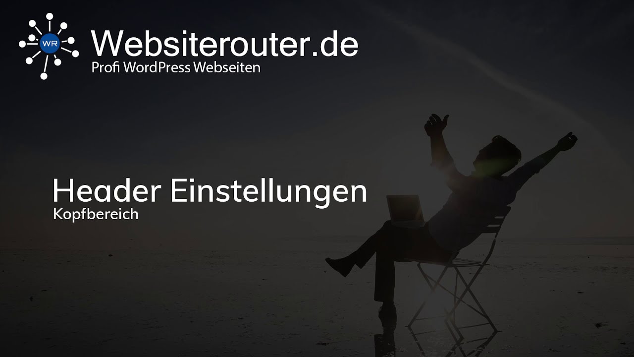 WordPress Header Einstellungen mit dem Astra Theme