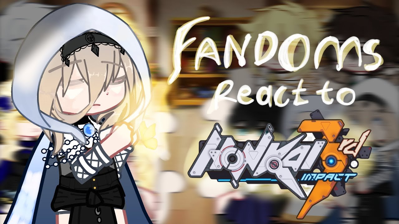 Fandoms react to Aponia || (1/9) || Honkai Impact || ibeom