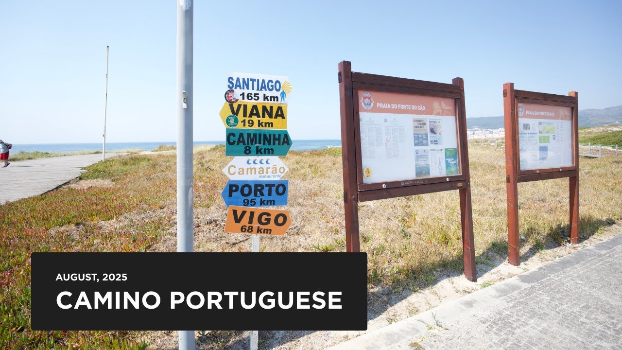 Camino Portuguese 2025 – Complete Journey in 4K 60fps