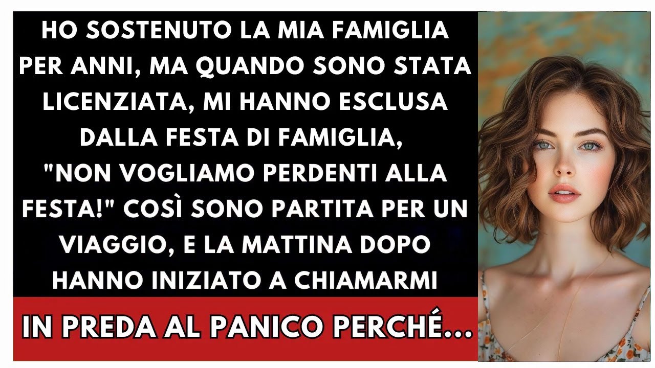 Ho Sostenuto La Mia Famiglia Per Anni, Ma Quando Sono Stata Licenziata, Mi Hanno Umiliata E Cacciata