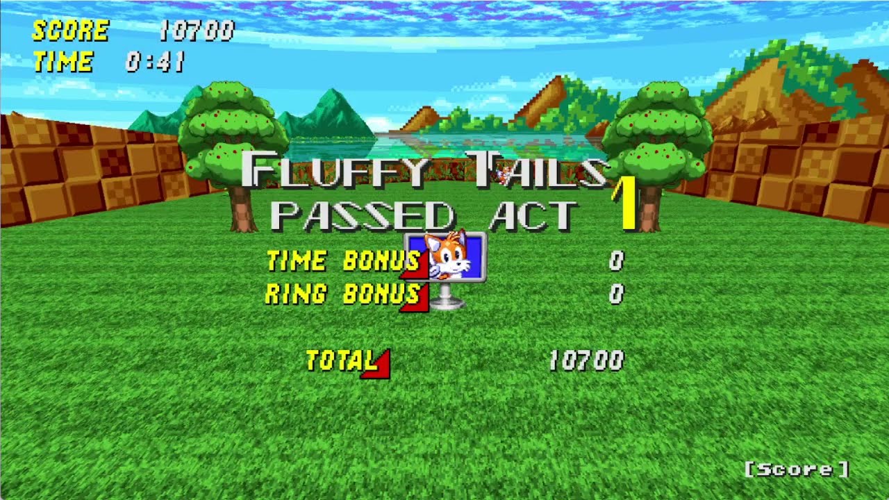 SRB2 2011X but he starts with rage (ft. Fluffy Tails)