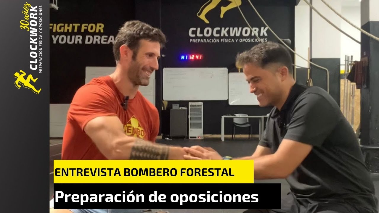 ¡Entrevista a un bombero forestal!