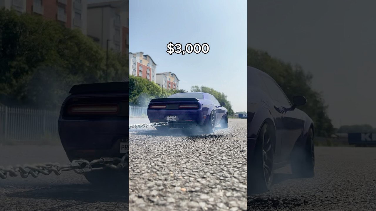 $3,000 RC Car Burnout!