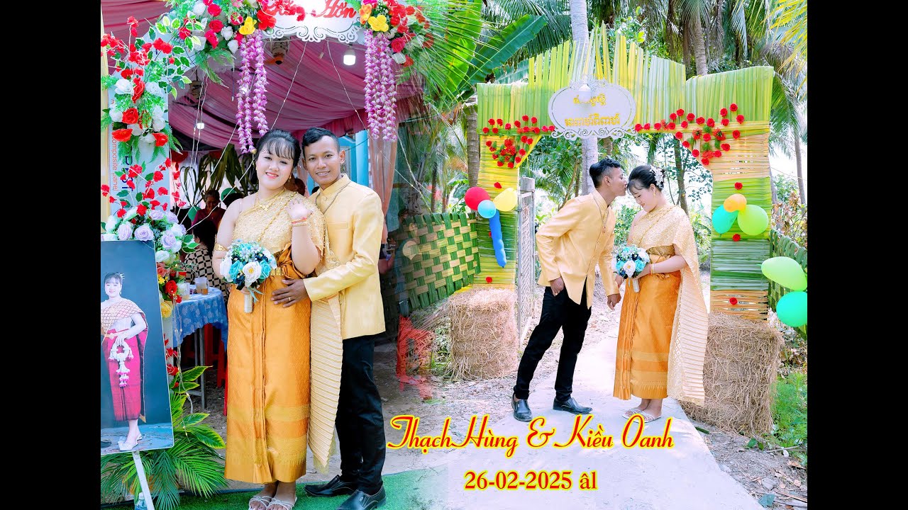 lễ Tân hôn THẠCH HÙNG KIỀU OANH cây gáo