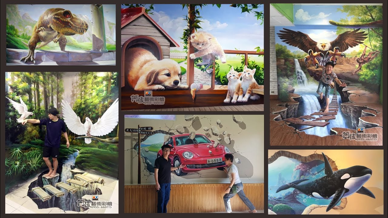 阿俊彩繪工作室,3D彩繪報價,3D牆壁彩繪推薦,TEL:0955-660115