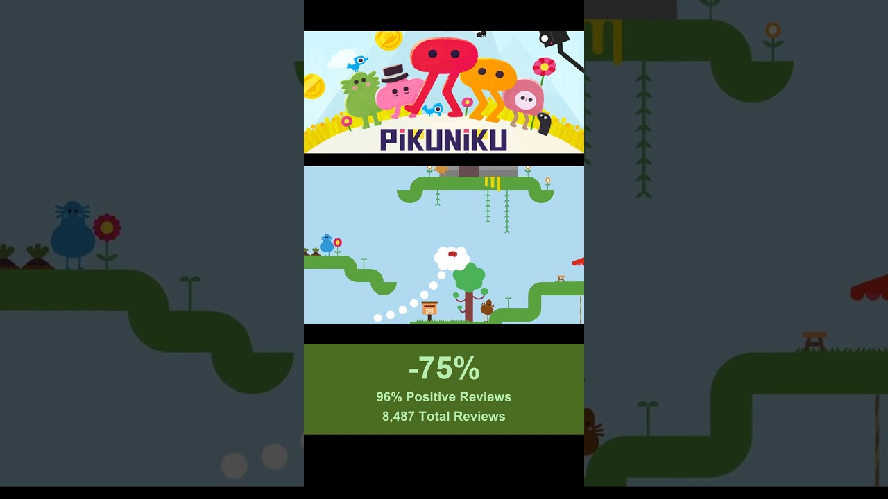 Pikuniku - Daily Deal!!  #steam #games #deals #steamgames #steamdeals