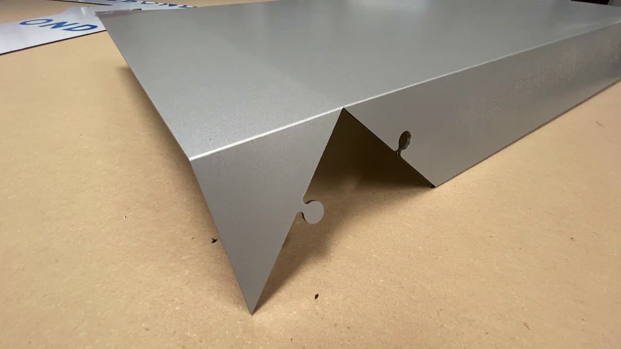 Alucobond cutting and V-grooving for construction panels