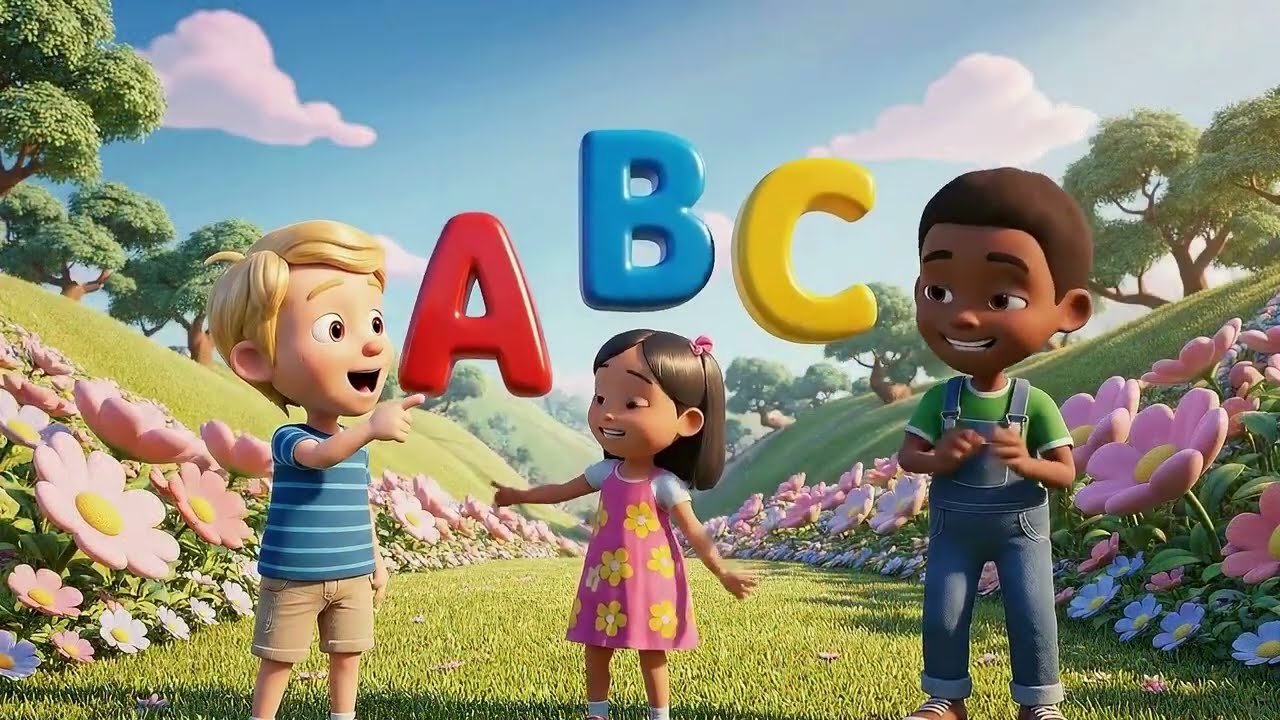 Das ABC Lied | Alphabet Song auf Deutsch für Kinder | Mein LiederGarten