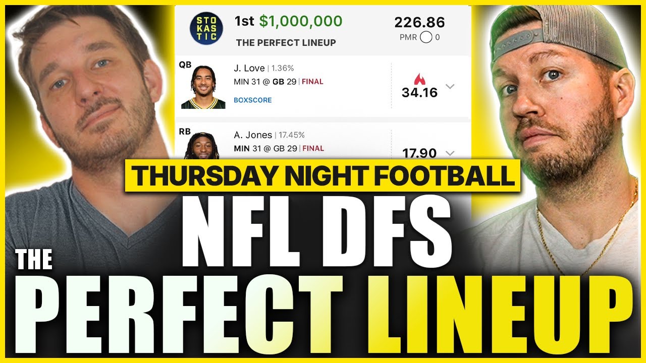Top NFL DFS Picks for Thursday Night Football Raiders vs Broncos Week 10 | The Perfect Lineup (2025)