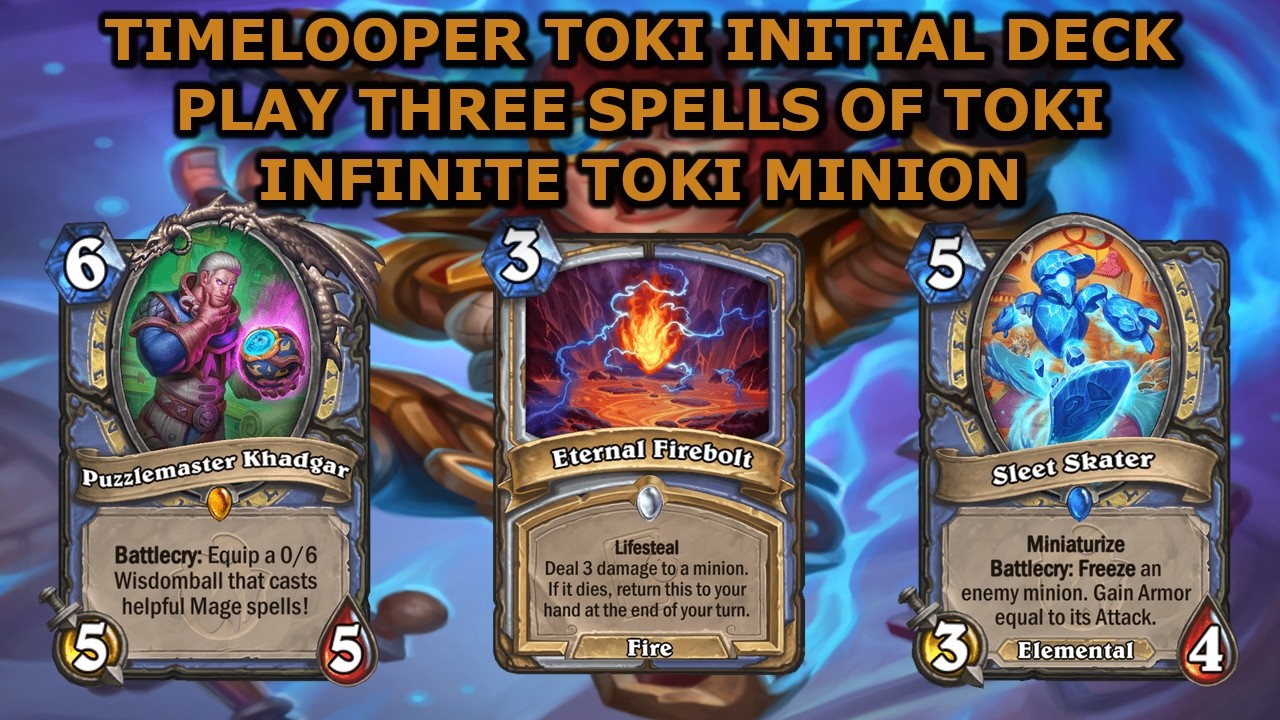Timelooper Toki Mage Ver. 1 Wild (Across The Timeways) - Initial Deck Build and Gameplays