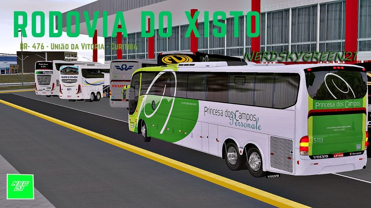 [OMSI 2] LANÇAMENTO Mapa Rodovia do Xisto | Paradiso G6 1200 VOLVO B10R +G27/ Princesa dos Campos