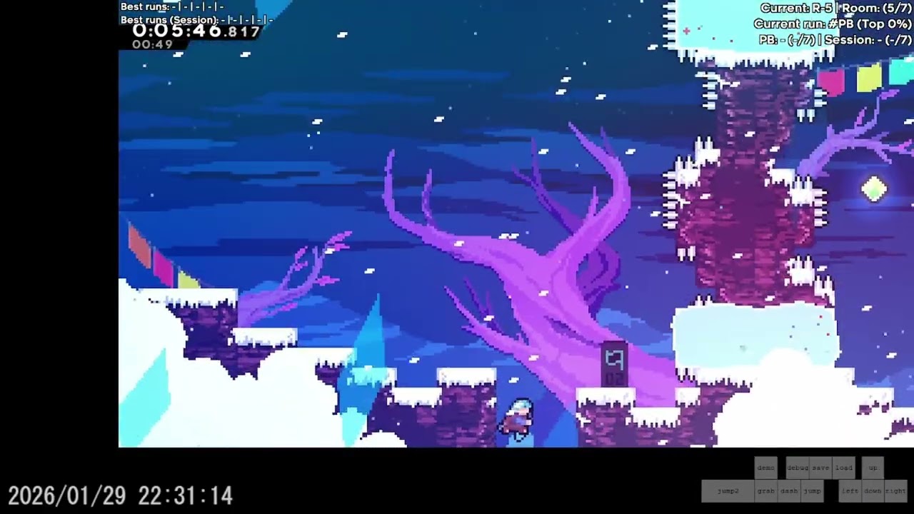 Celeste: Silent Snow - Full Clear Golden Strawberry