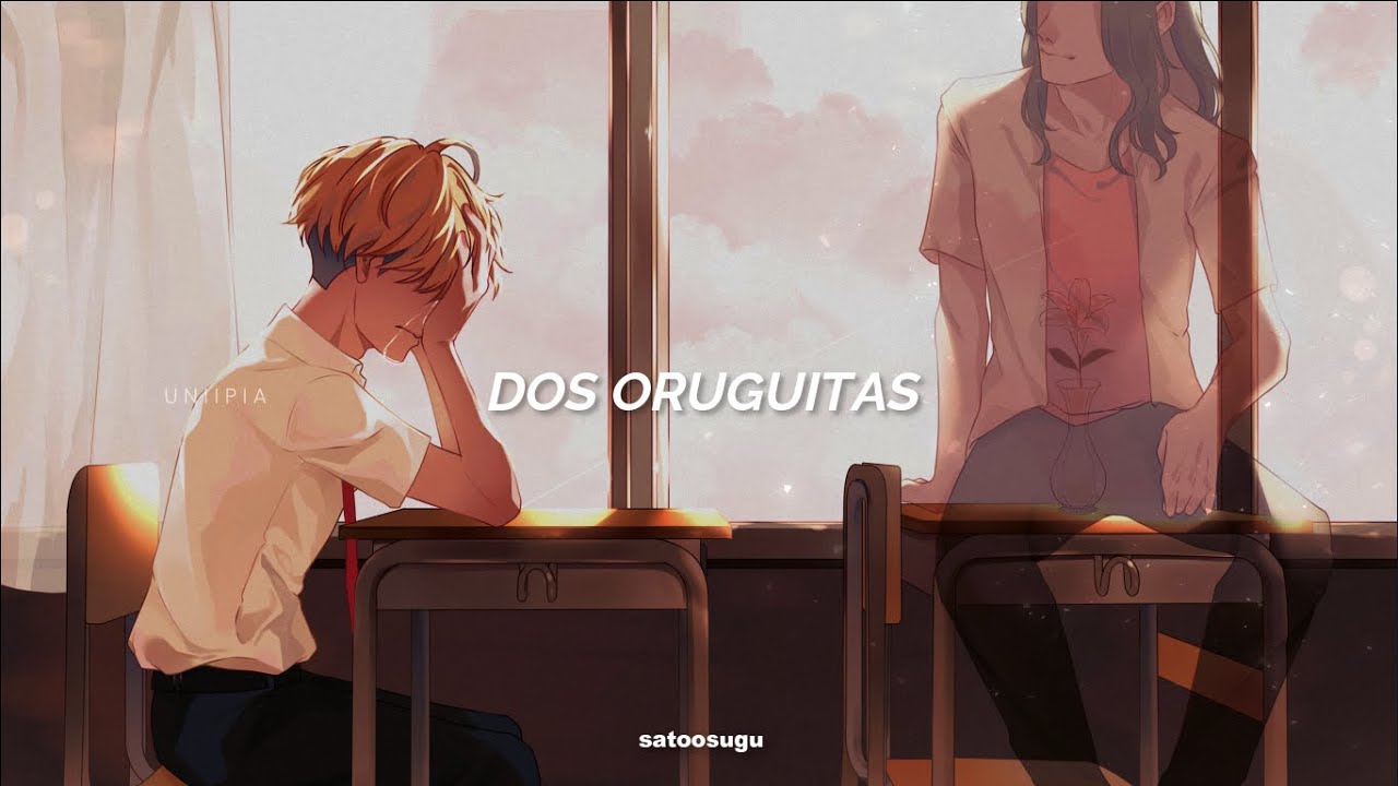Dos oruguitas enamoradas