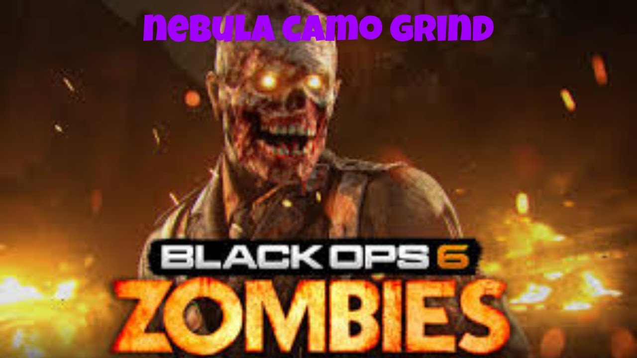 🔴 NEBULA CAMO GRIND AND RANKED - BLACK OPS 6 ZOMBIES 🔴