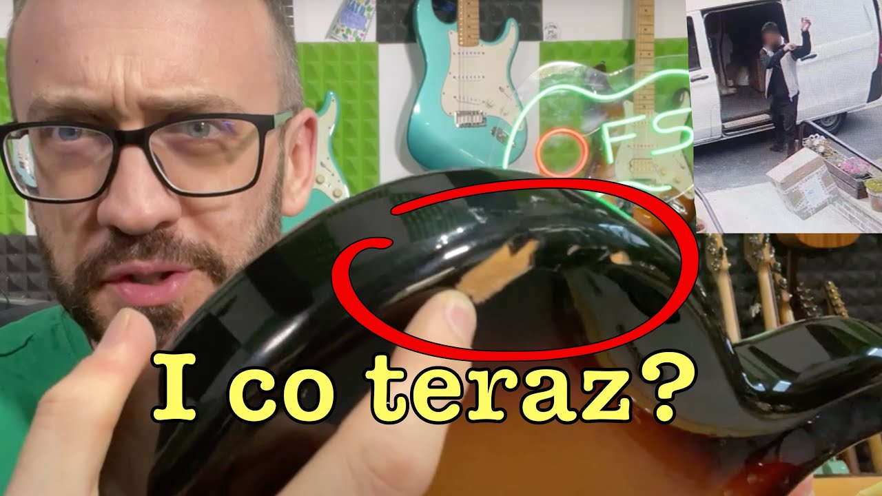 Kurier załatwił mi gitarę!!! Jak to naprawić domowymi, niedrogimi sposobami?