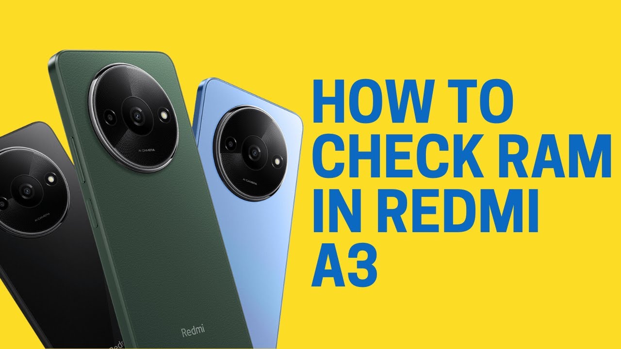Как проверить оперативную память на Redmi A3
