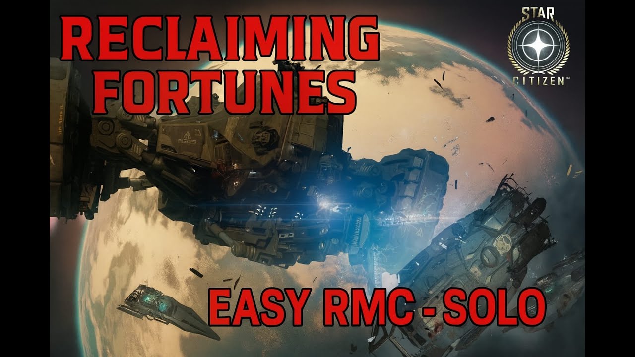 Star Citizen - How to Make Fast Money with the Reclaimer! – SOLO Salvage Guide EASY RMC!