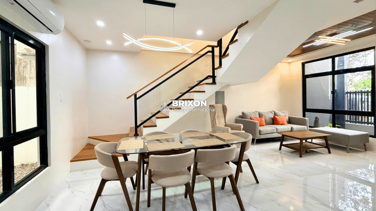 Brand-New Modern 2-Storey 3-Bedroom House For Sale In Angeles City Near Marquee Mall NLEX Clark