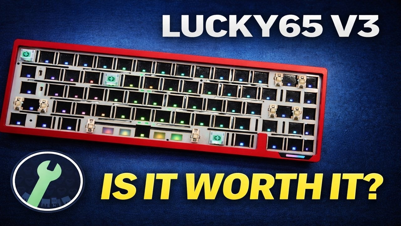Lucky65 V3 Barebone Unboxing – Is This the BEST Budget 65% Keyboard For Beginners in 2026?