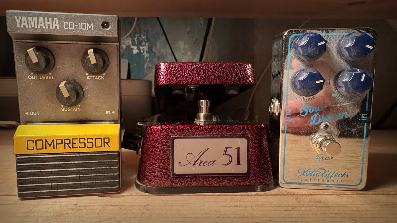 Yamaha CO-10M + Xotic Soul Driven 18v #ElectricGuitar #GuitarEffects #OverDrive