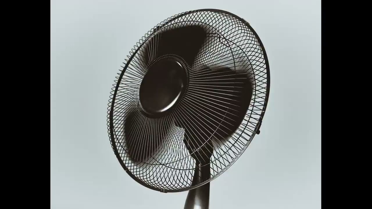 White Noise Sound Generated By Fan- Relaxation Help and Stress Relieve