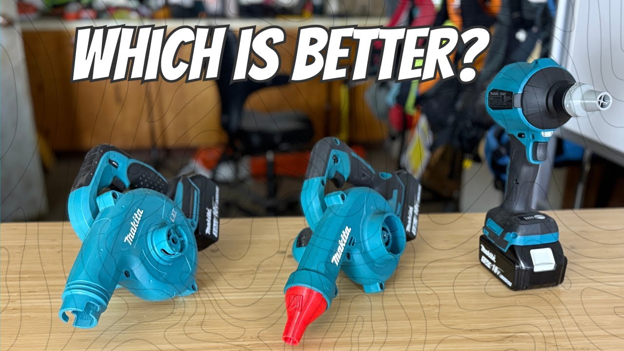 Comparing Makita Blowers for Inflating Whitewater Rafts