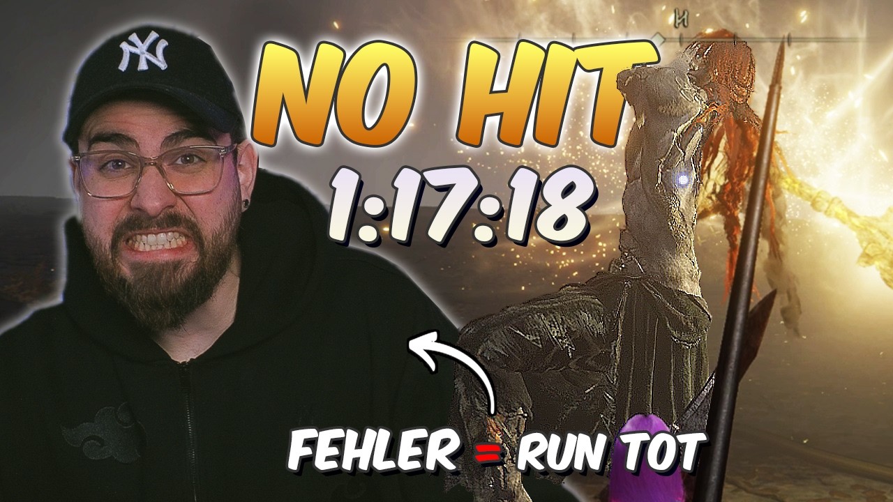 1:17:18 OHNE EINEN TREFFER?! 😳 No Hit Speedrun komplette Eskalation!