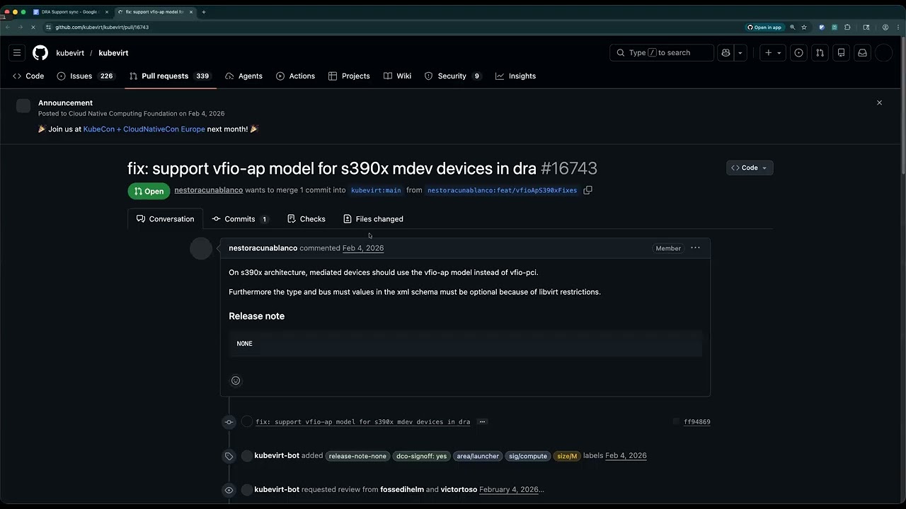 DRA support discussion 2026-02-17