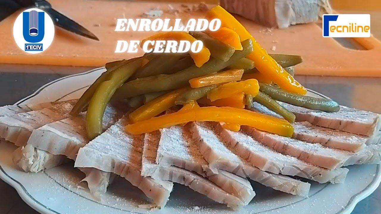 🥩🌶️ENROLLADO DE CERDO😋😋 . Plato típico y comercial