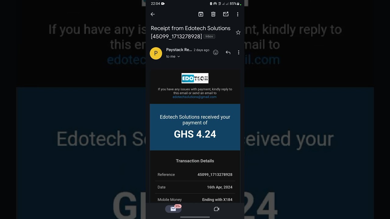 HOW TO GET YOUR ORDERS PAYMENTS RECEIPT AND REFERENCE NUMBER FROM YOUR EMAIL 📧 ON IDATAGH.COM