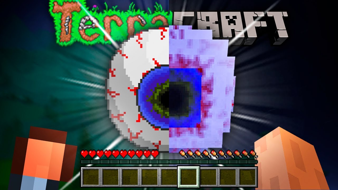 Террария но это МАЙНКРАФТ | TerraCraft 12.7