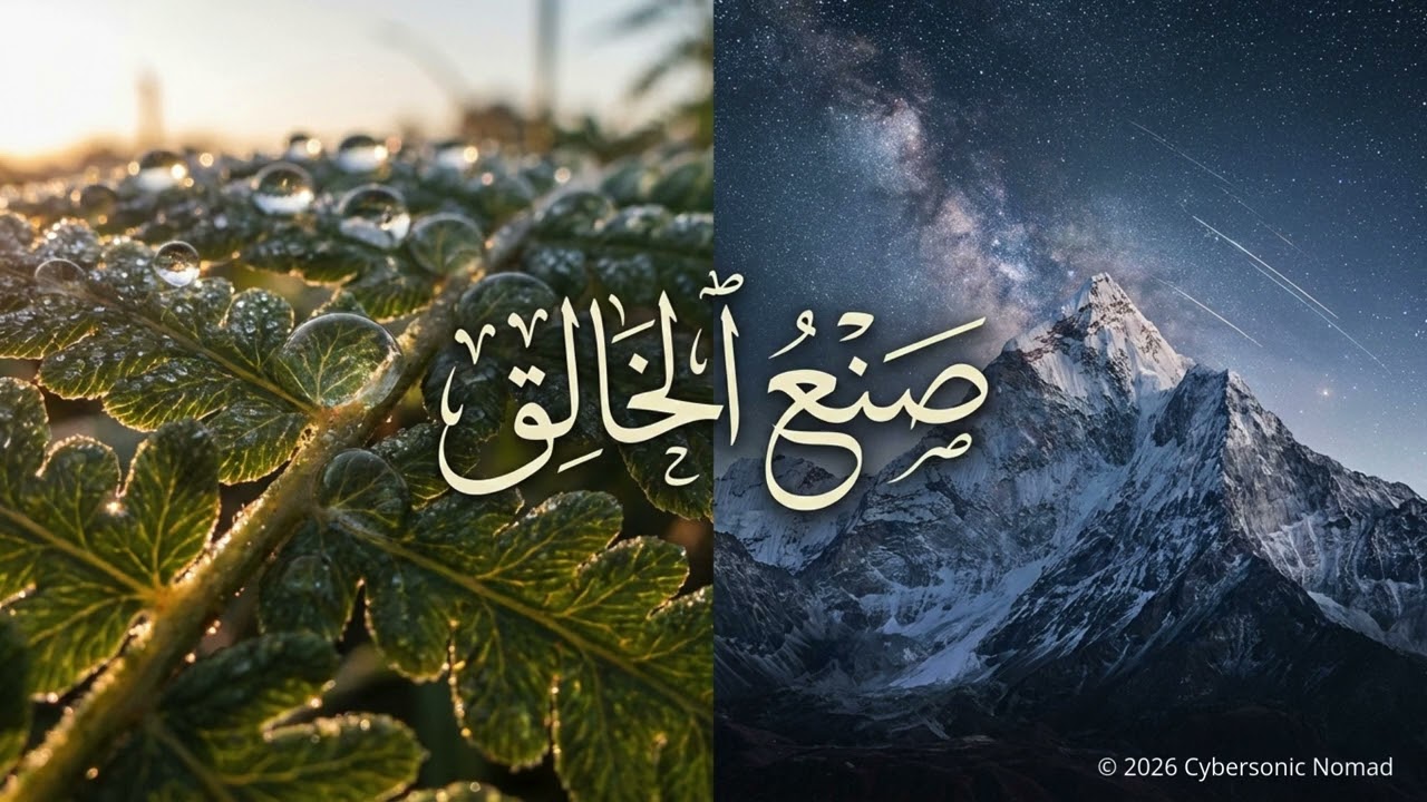 صنع الخالق - أنشودة التأمل في ملكوت الله | إبداع الكون في نشيد