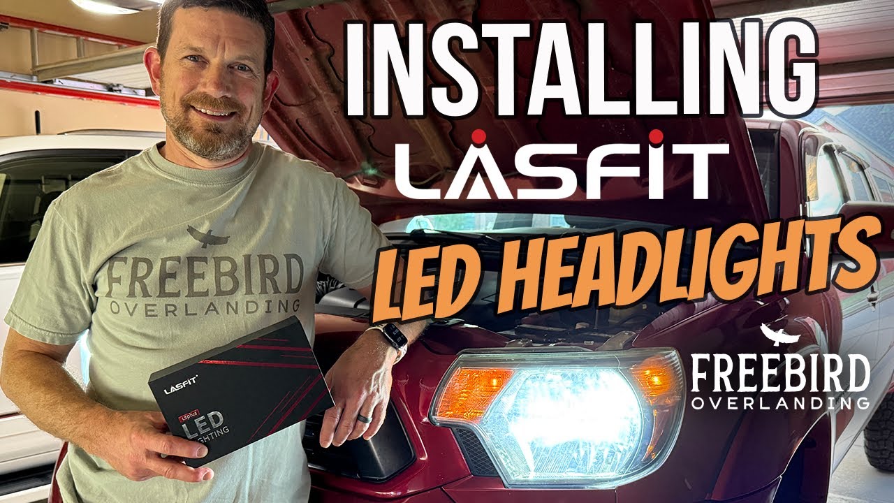 How to Install LASFIT LSplus Brightest LED Headlights on a 2014 Toyota Tacoma