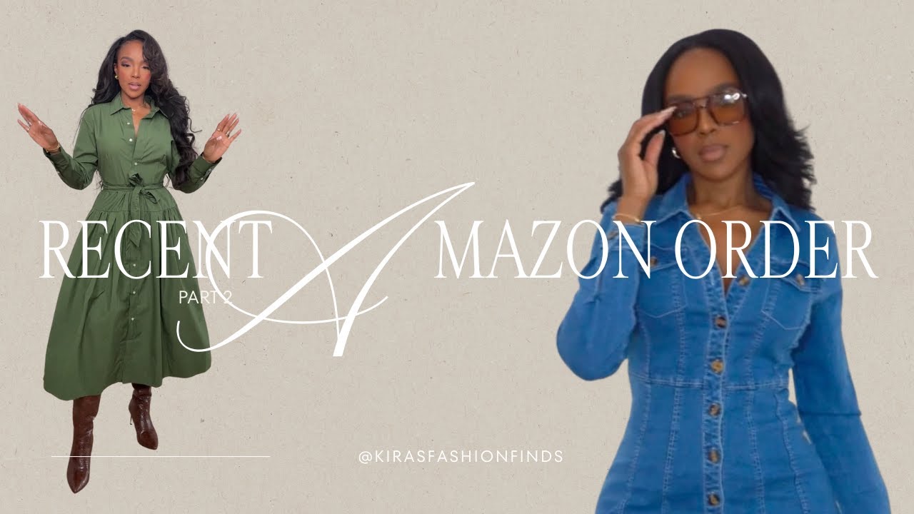 Recent Amazon Order | Affordable Fall/ Autumn Outfits | Kira's Fashion Finds