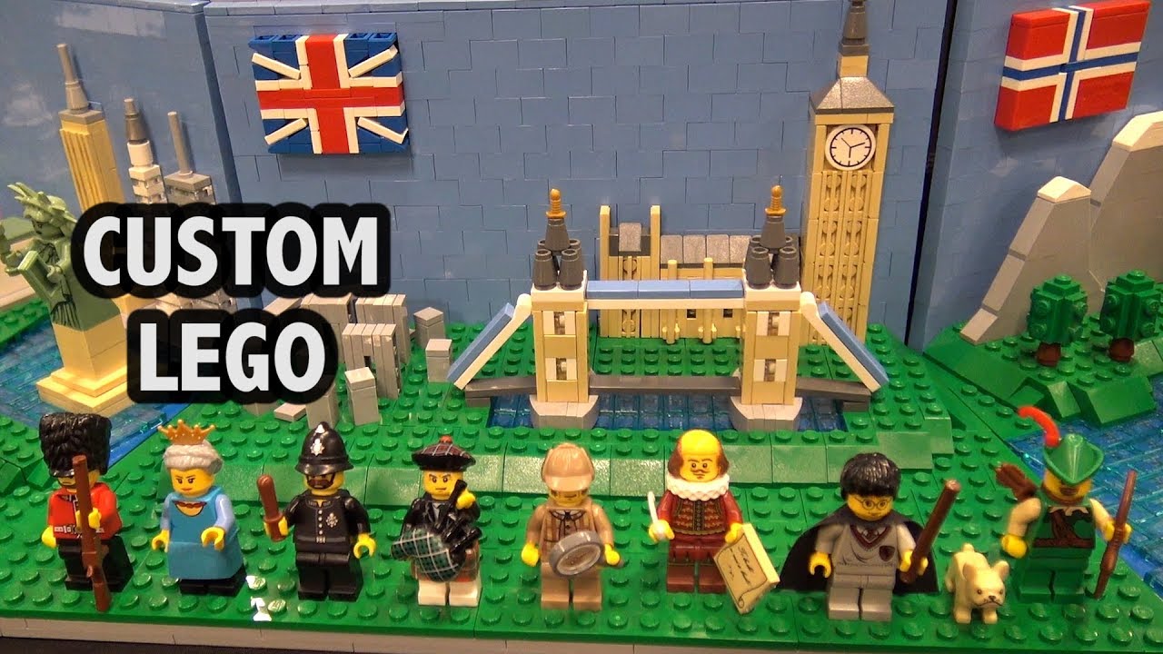 26 Countries in LEGO