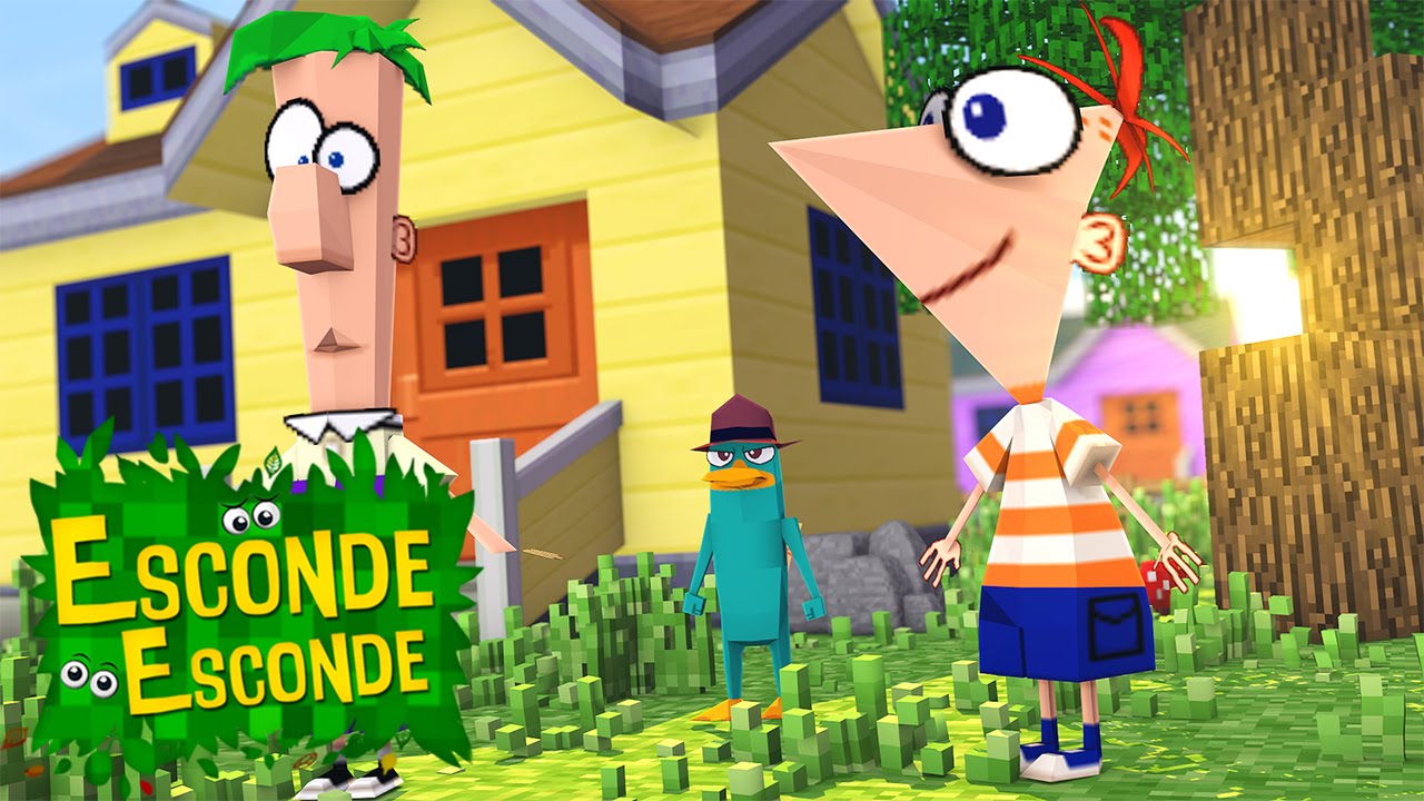 Minecraft: PHINEAS E FERB! (Esconde-Esconde)