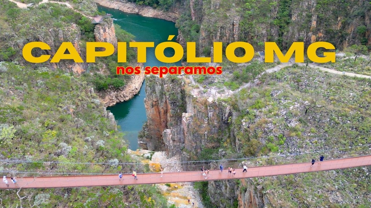 Conhecendo lugares INCRÍVEIS em CAPITÓLIO (MINAS GERAIS)
