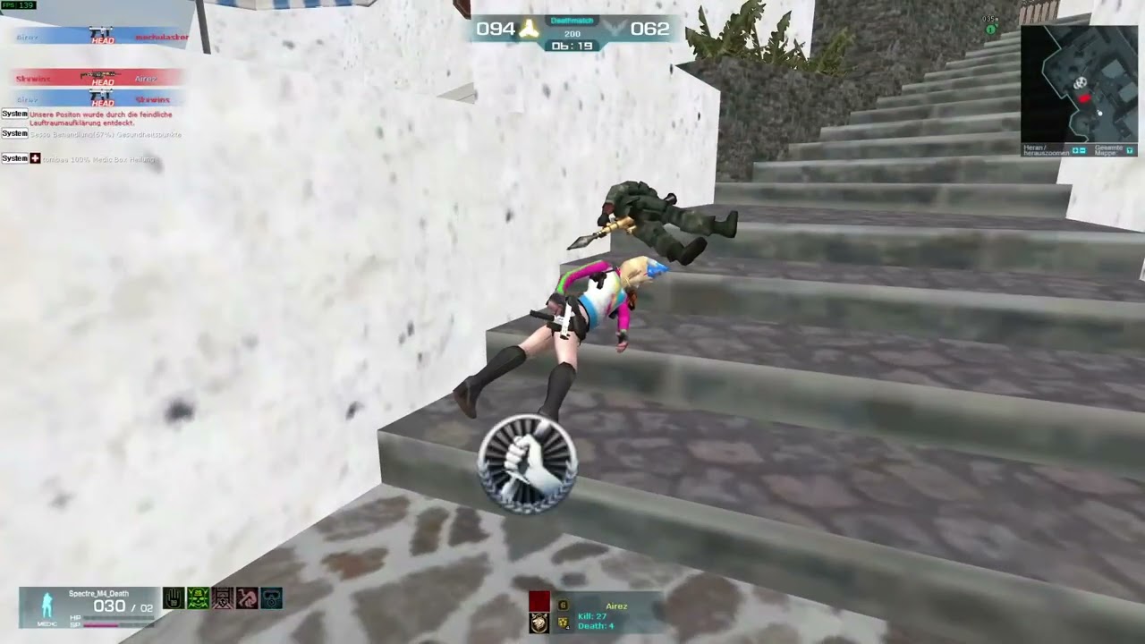 WarRock Airez - Spectre DM Gameplay (BigHead)