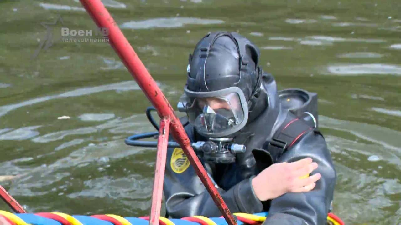 Выпускной экзамен водолазов