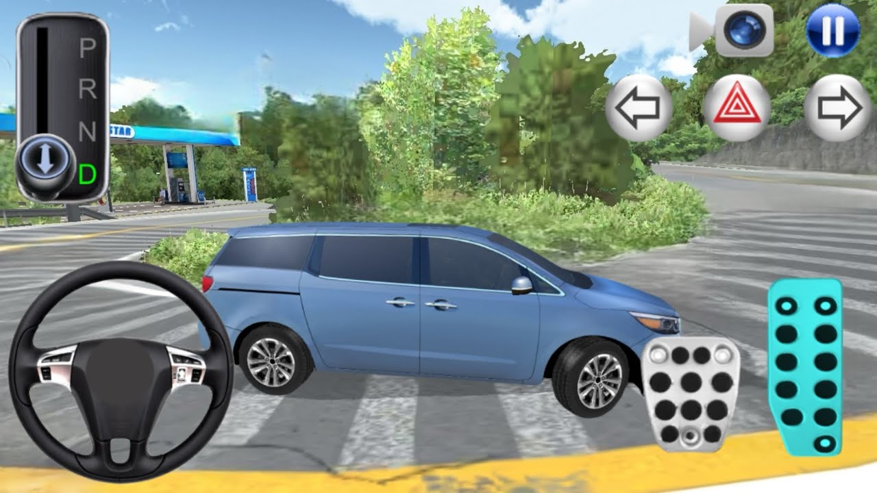 New kia carnival For parking 3D Driving class android game play video car game #gameplay #cargame 