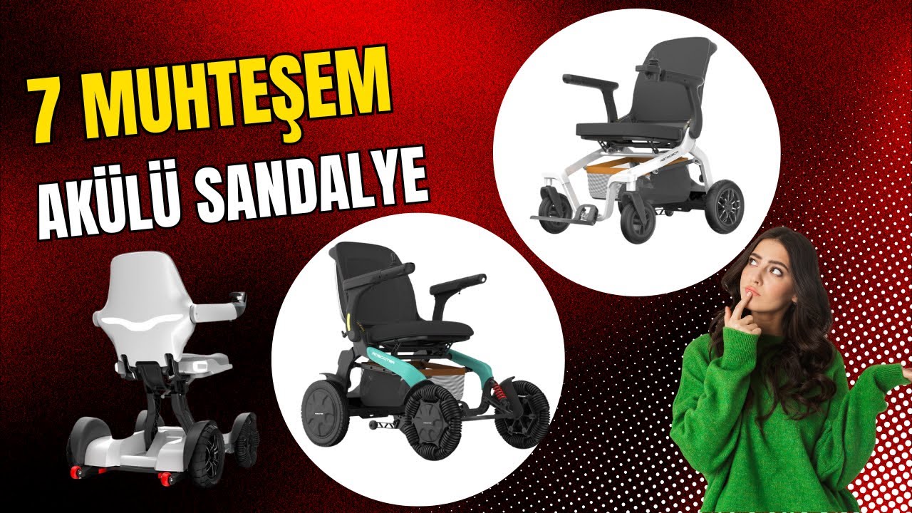 Muhteşem Özellikli 7 Robooter Akülü Tekerlekli Sandalye Modeli