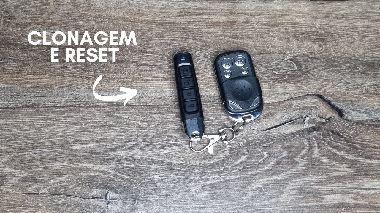 Tutorial Como Clonar e Fazer Reset Do Controle De Portão Eletrônico Clonador Da Shopee !!!