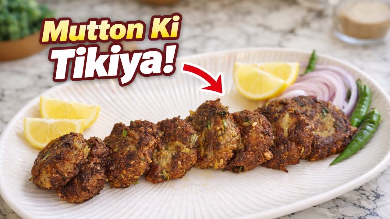 Ramzaan Special Mutton Ki Tikiya | Crispy & Juicy Iftar Recipe @FoodFantastik 