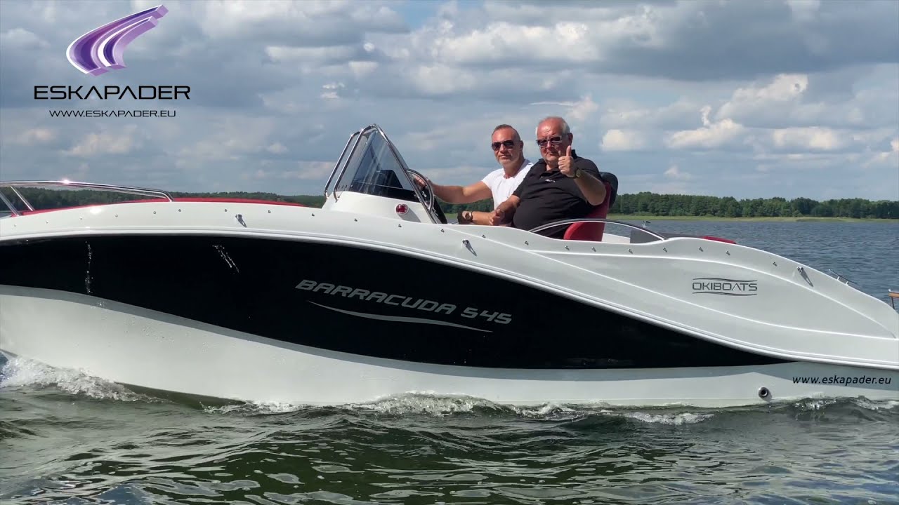 Barracuda 545 Open z silnikiem elektrycznym TORQEEDO CRUISE 4.0 RL bateria TORQEEDO 48-5000