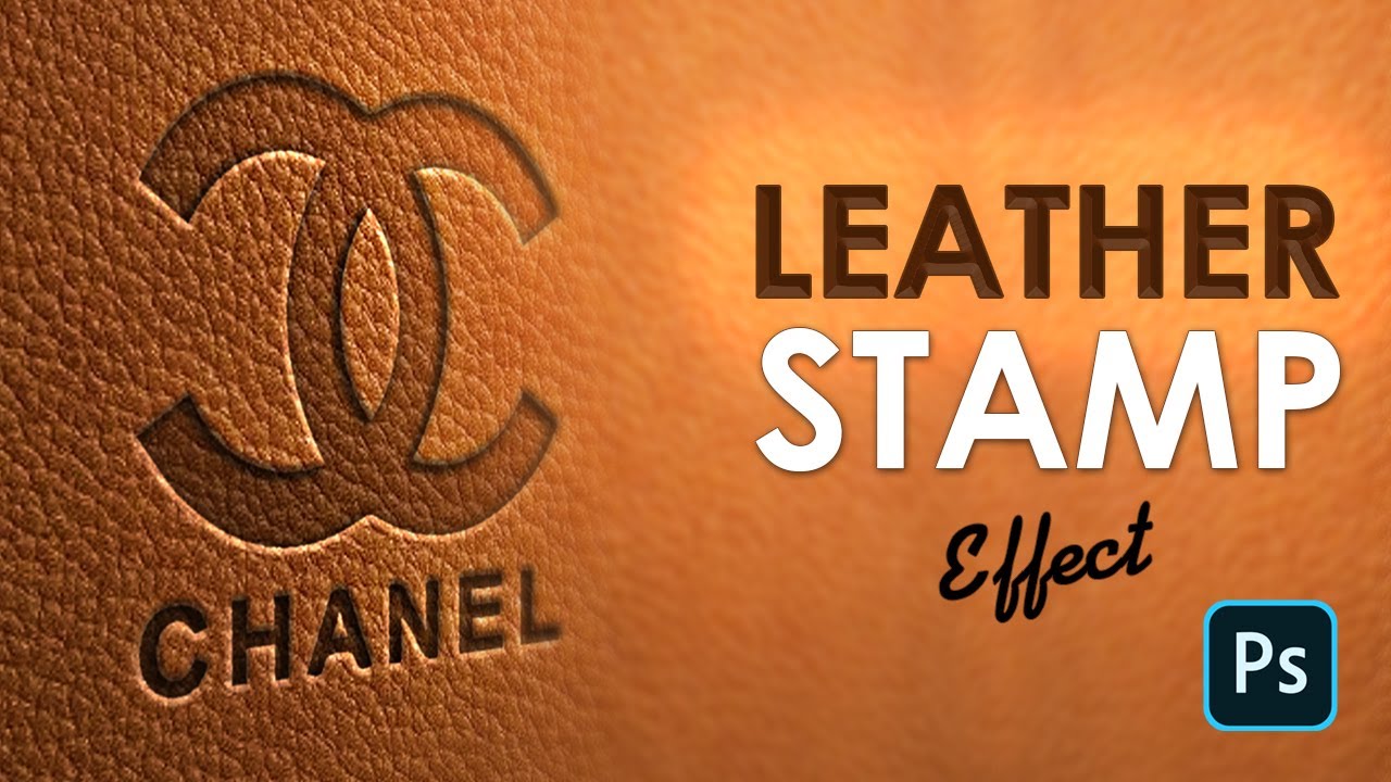 How to Create Leather Stamp Effect in Photoshop | Urdu/Hindi  #crazydesigns