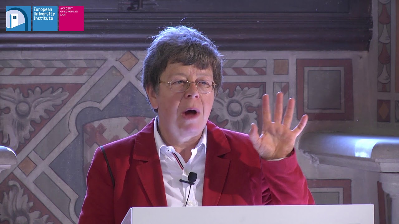 Academy of European Law: Distinguished Lecture by Eleanor Sharpston, Advocate General, CJEU