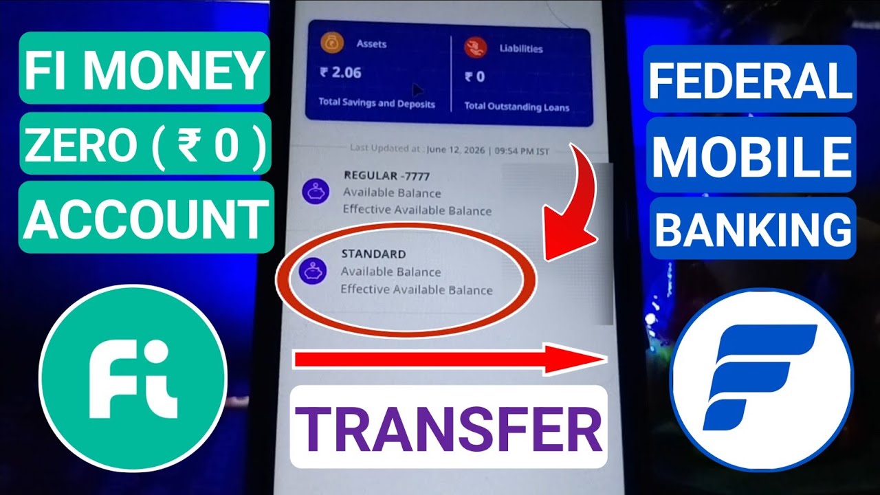 Ham Kaise Fi Money Zero Balance Bank Account Ko Fed Mobile App Mein Kiya Transfer ( Review 2026 )