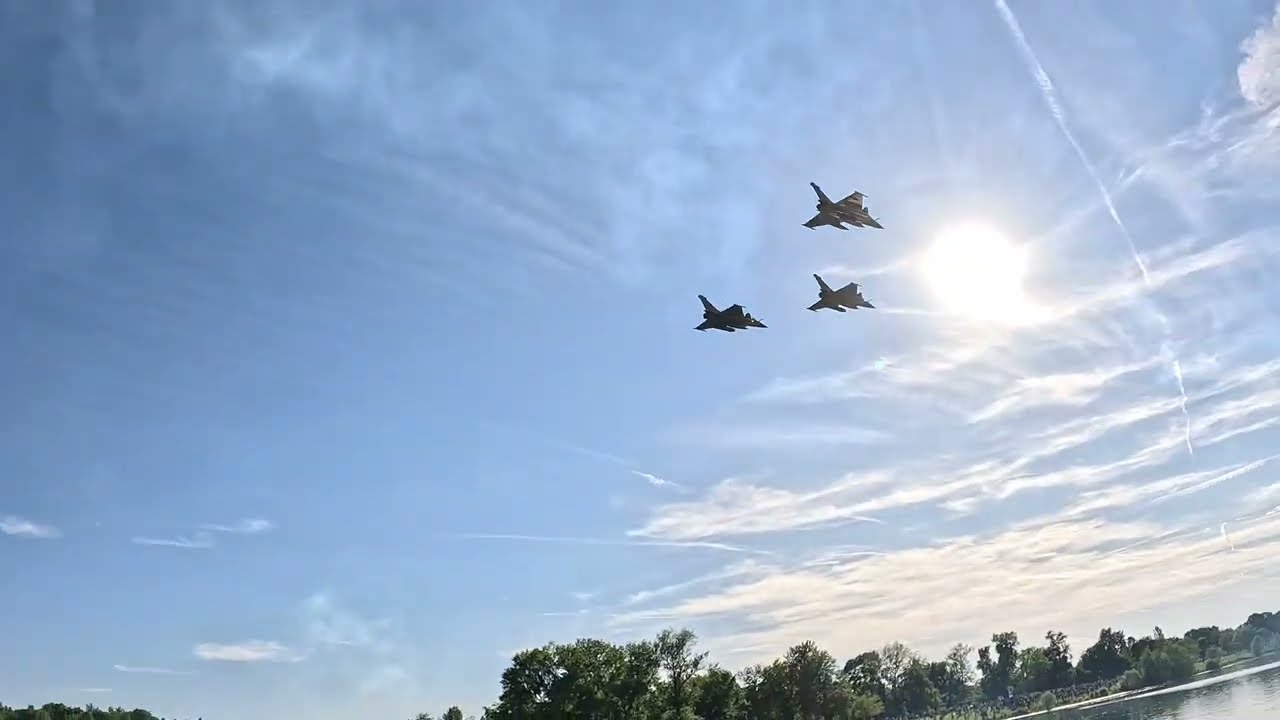 Dan državnosti prelet Rafalei Jarun Zagreb 2025 Croatia