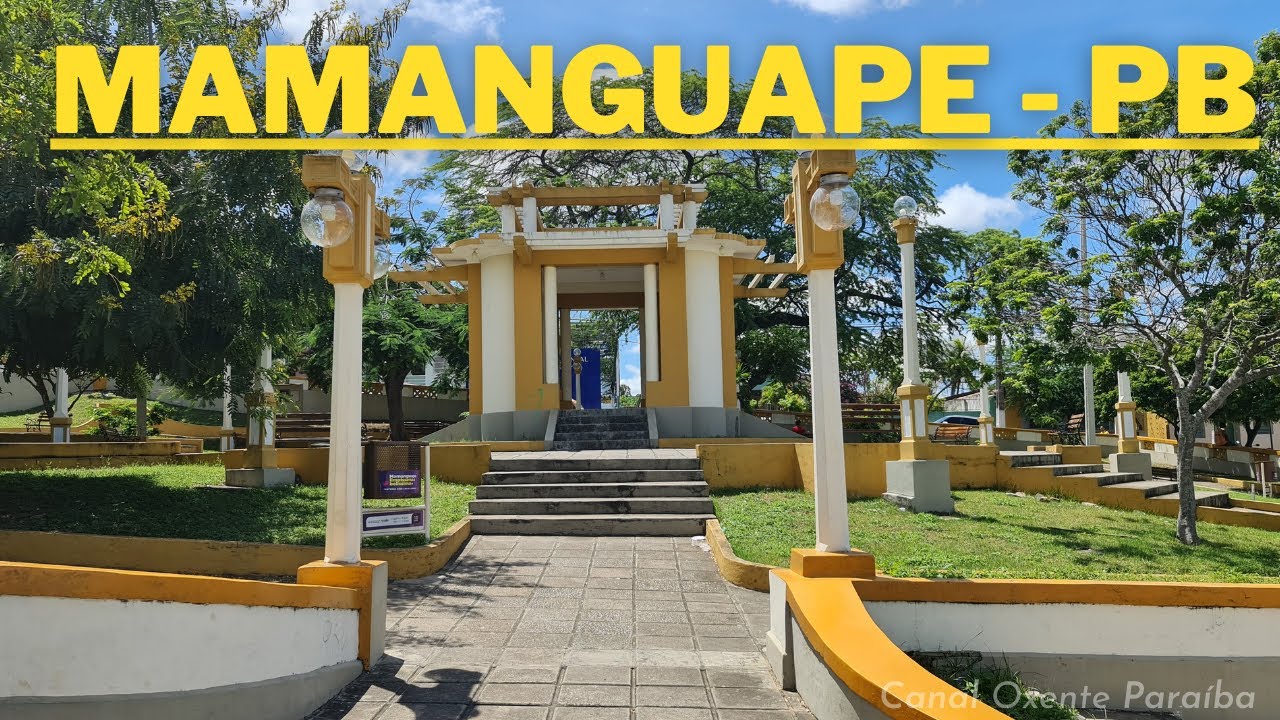 PASSAMOS PELA CIDADE DE MAMANGUAPE NO LITORAL NORTE DA PARAÍBA.